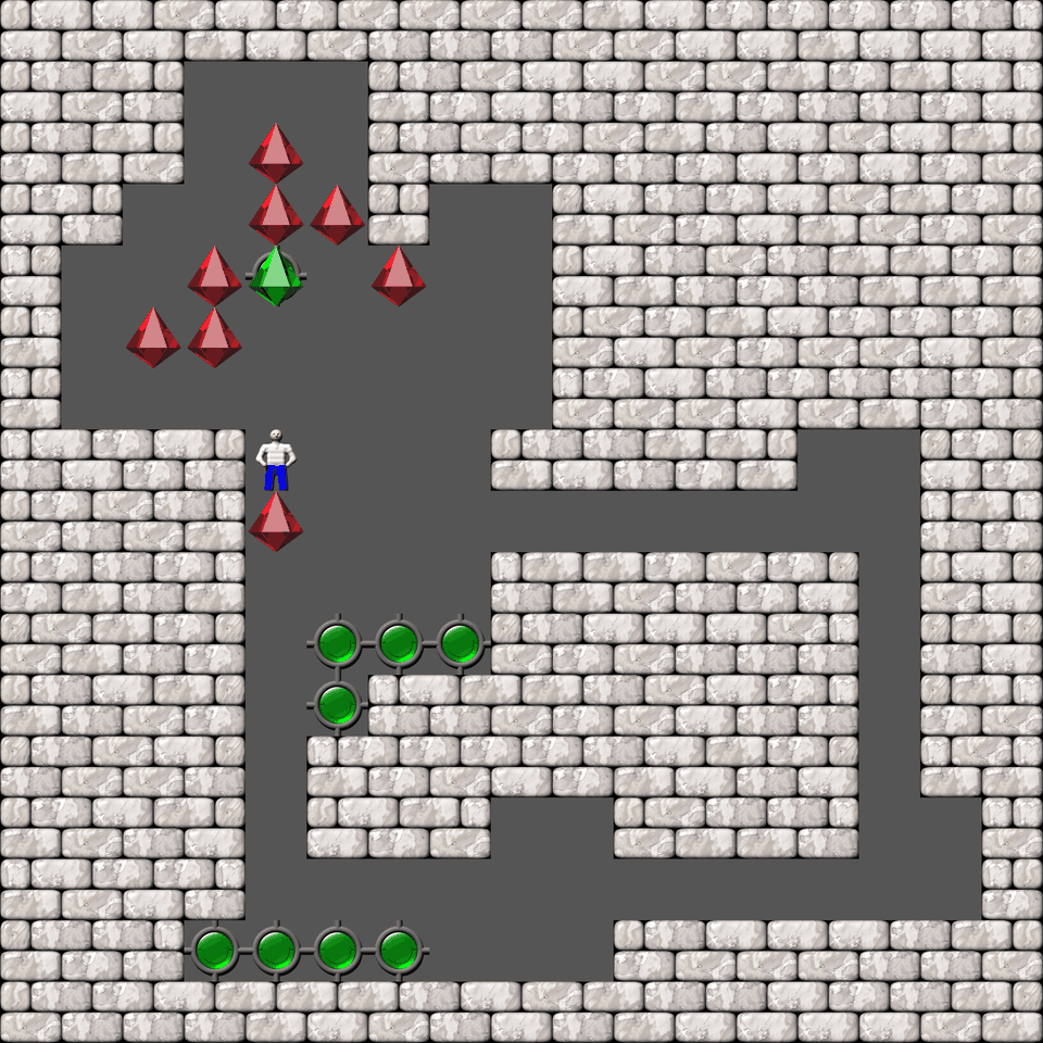 Sokoban More Bugs collections level 470